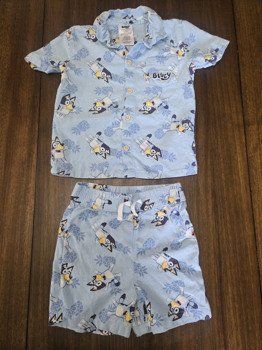 NWOT Bluey 2 Piece Set